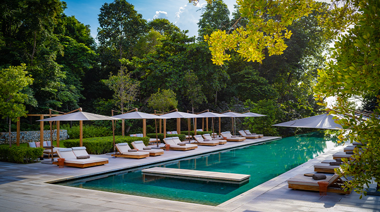 mandarin oriental desaru coast pool