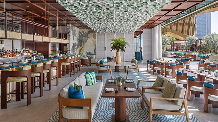 mandarin oriental downtown dubai greek restaurant noia by the pool2