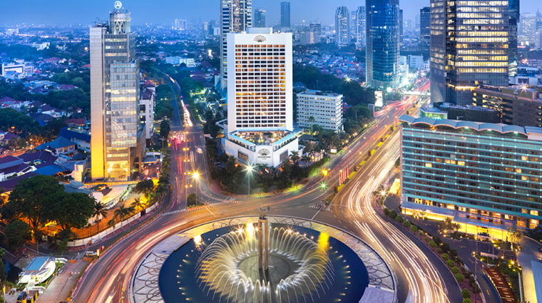 mandarin oriental jakarta facade