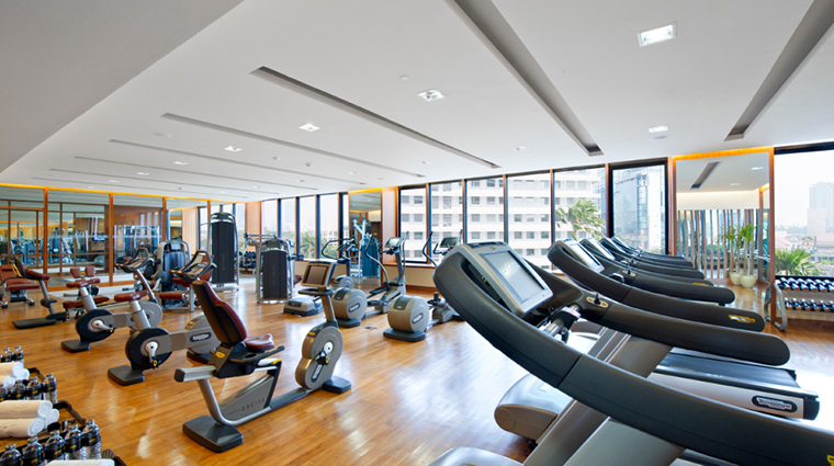 mandarin oriental jakarta gym