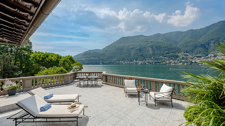 lake como Panoramic Terrace Suite