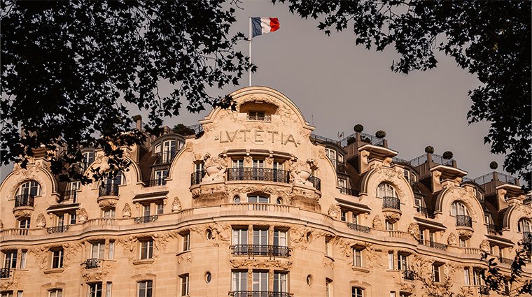 mandarin oriental lutetia paris facade