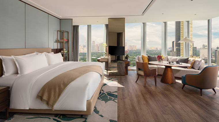 manila makati junior suite panoramic view rendering