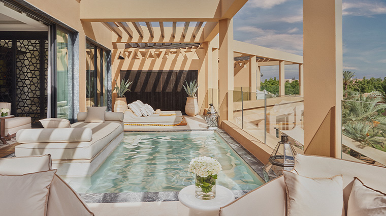 marrakech panoramic suite pool terrace