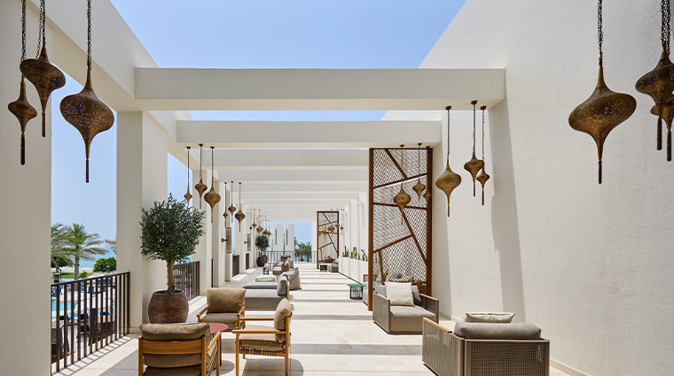 mandarin oriental muscat spa terrace female