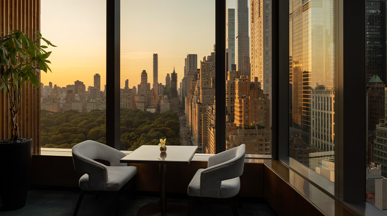 mandarin oriental new york lounge