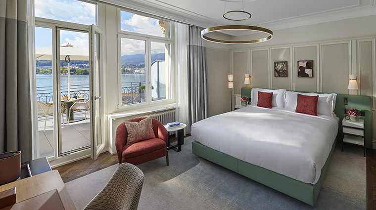 mandain oriental palace luzern Deluxe Lake View Room with Balcony
