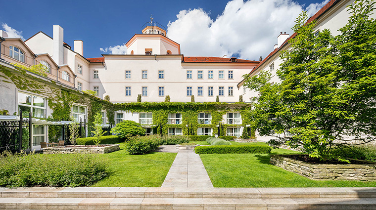 mandarin oriental prague monastery garden
