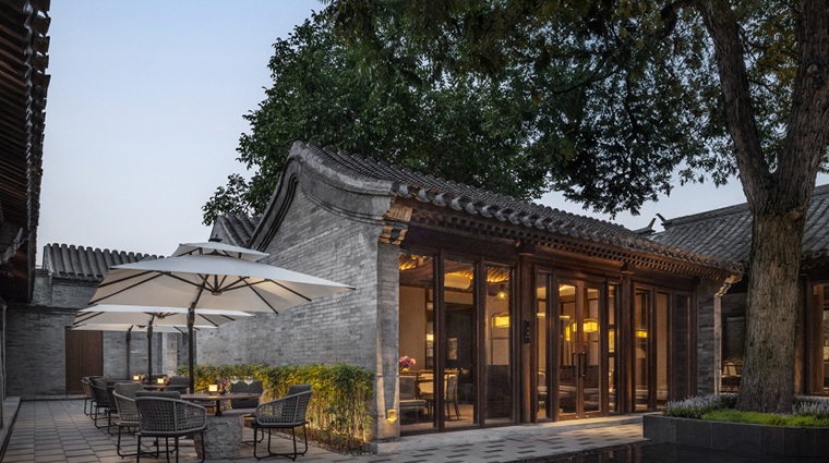 mandarin oriental qianmen beijing dining yan garden courtyard