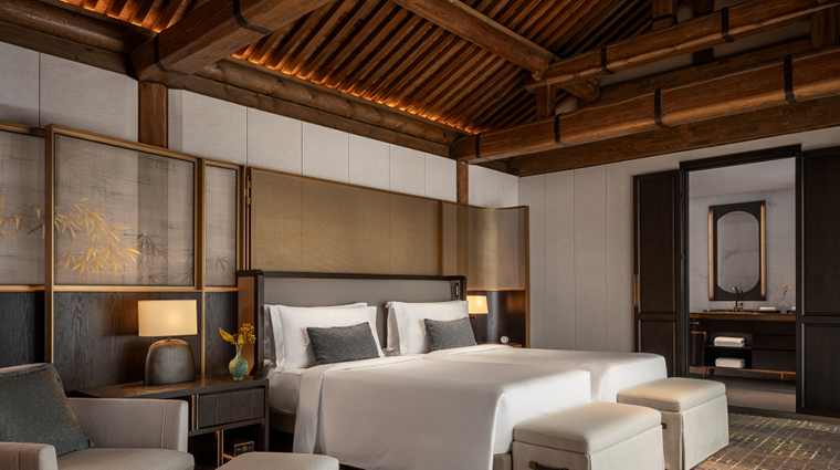 mandarin oriental qianmen beijing executive courtyard twin bed