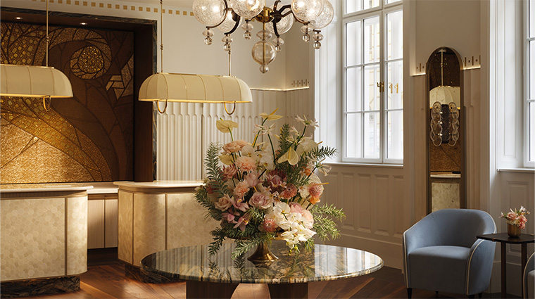 mandarin oriental vienna reception