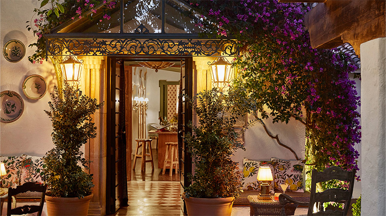 marbella club clubhouse entrance