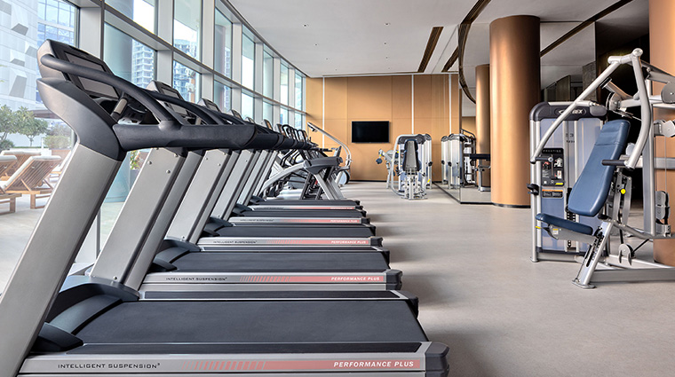 marriott marquis dubai creek gym