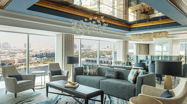 marriott marquis dubai creek royal suite2