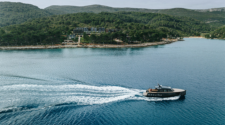 01 Maslina Resort Aerial View