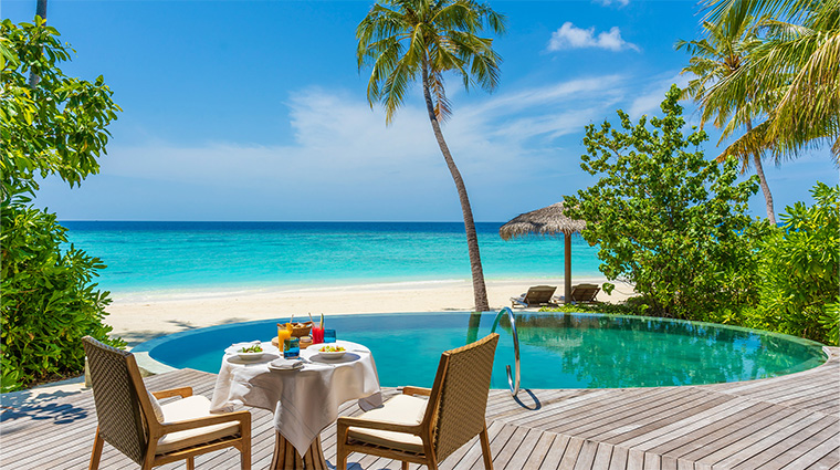 milaidhoo maldives in villa dining