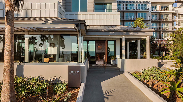 mission pacific beach resort michelin star valle restaurant exterior