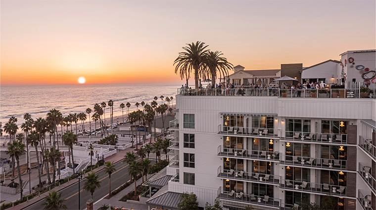 mission pacific beach resort ocean view