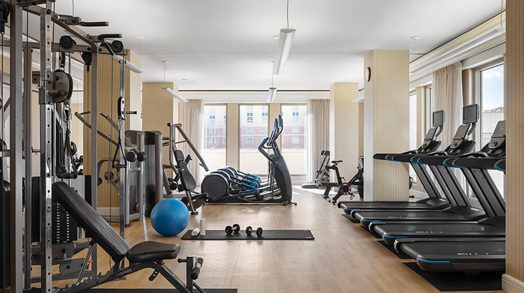 mokara hotel and spa fitness center