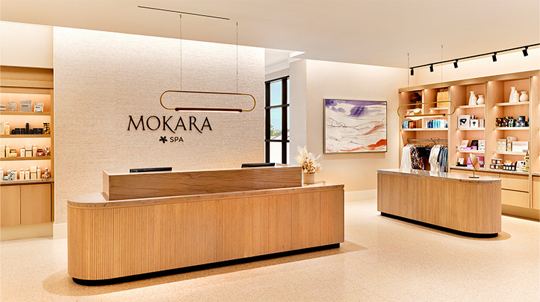 mokara spa interior entrance