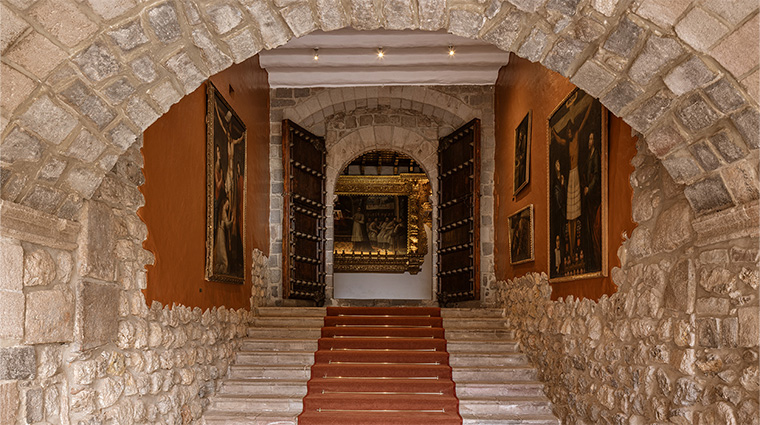 monasterio a belmond hotel entrance