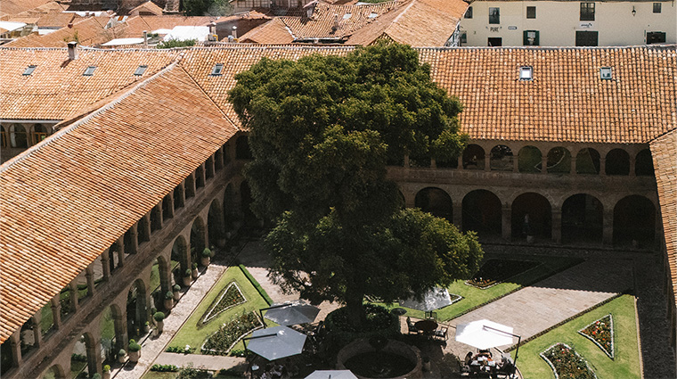 monasterio a belmond hotel exterior aerial