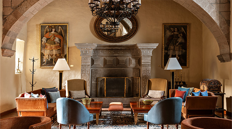 monasterio a belmond hotel living room