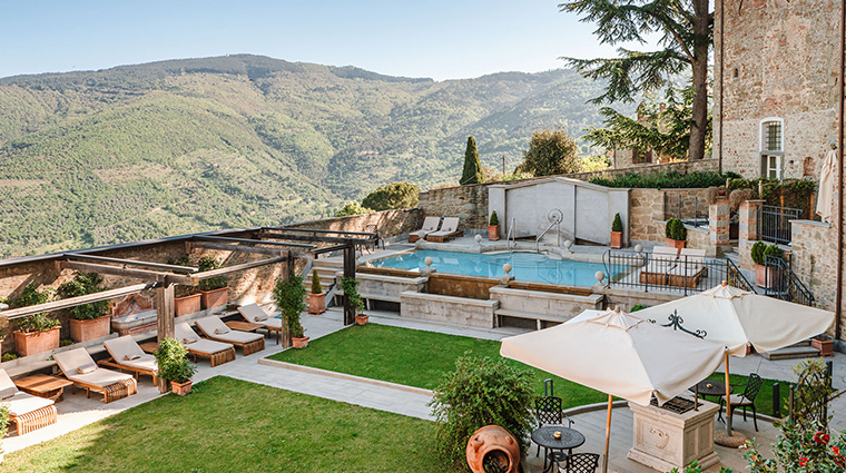 monastero di cortona hotel spa terrace
