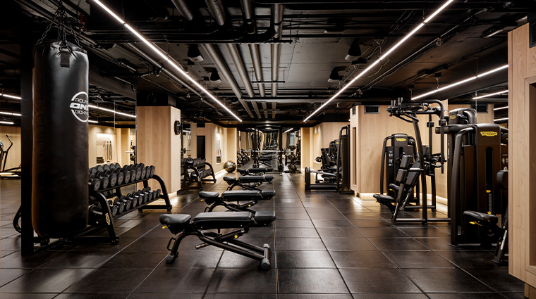muir hotel autograph collection fitness center