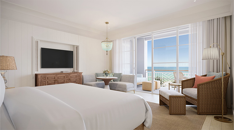 naples beach club a four seasons resort premier ocean view king room