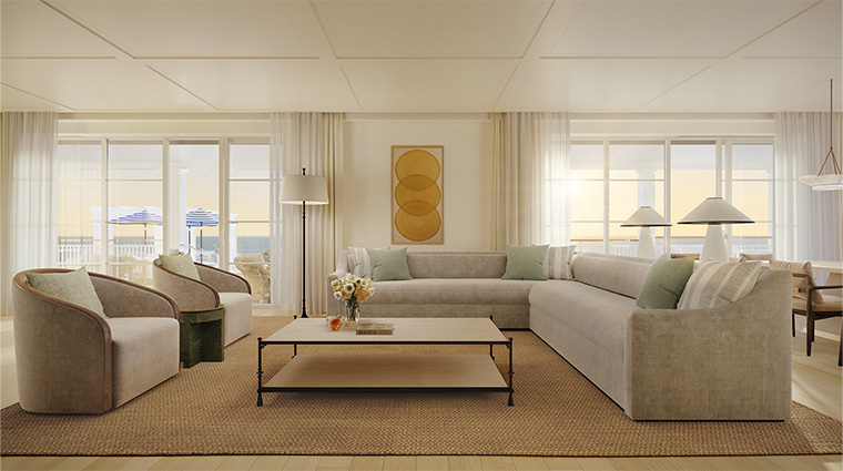 naples beach club a four seasons resort sabal presidential suite living room