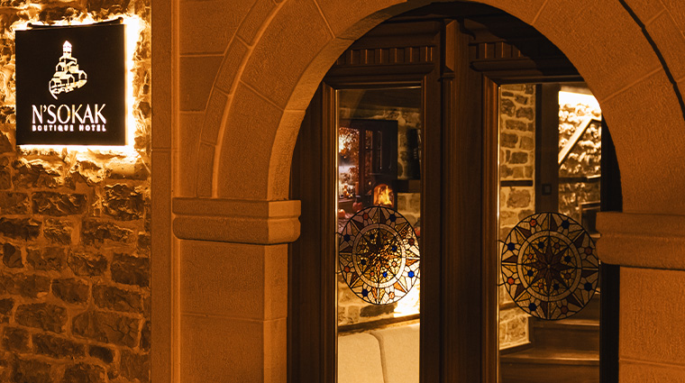 nsokak boutique hotel entrance