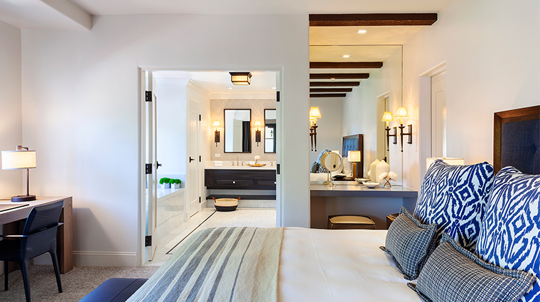 ojai valley inn Spa Penthouse Suite Sunset Bedroom