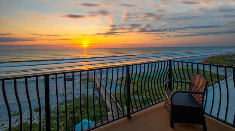 one ocean resort spa corner balcony sunrise