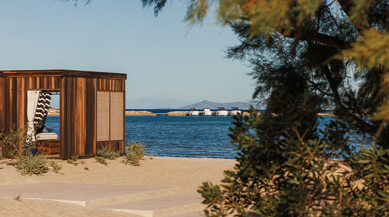 oneonly aesthesis beach cabanas exterior