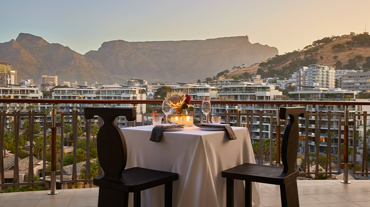oneonly cape town private dining dinner