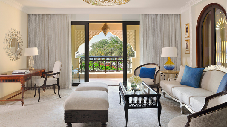 one and only royal mirage the residence executive suite livingroom