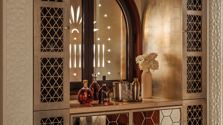 one and only royal mirage the residence executive suite mini bar