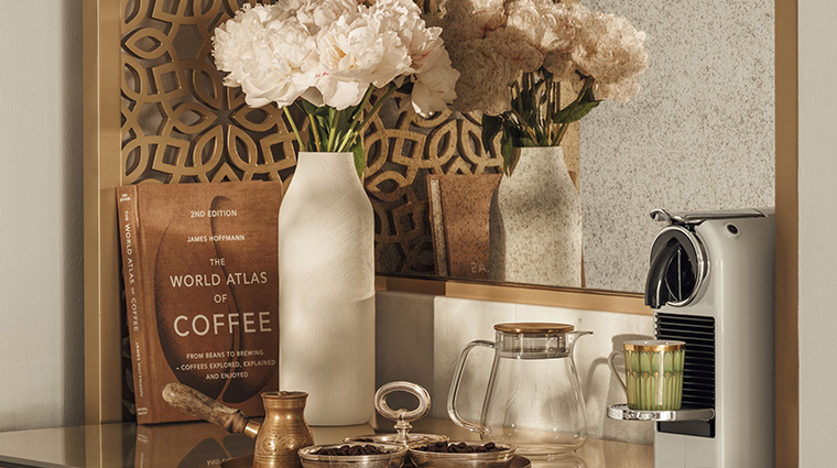 one and only royal mirage the residence rooftop suite minibar detail