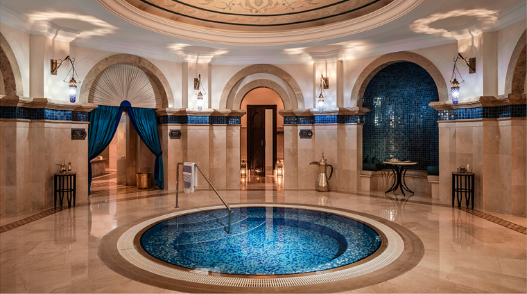 one and only royal mirage the residence wellness spa hammam pool