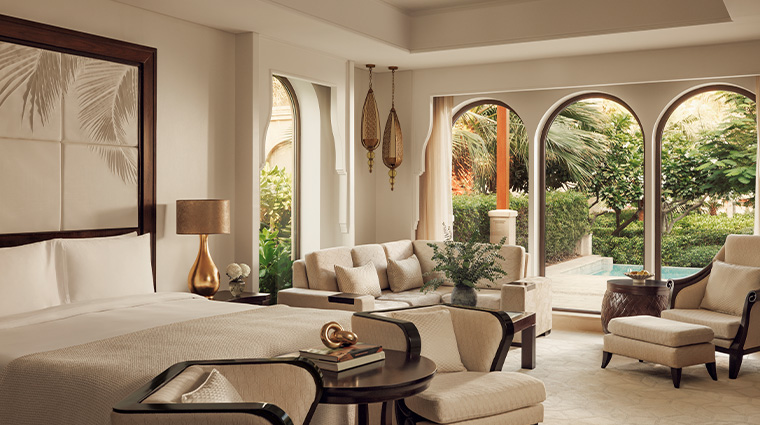 oneonly the palm mansions junior suite living room