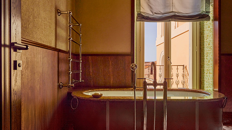 orient express la minerva junior suite with terrace bathroom
