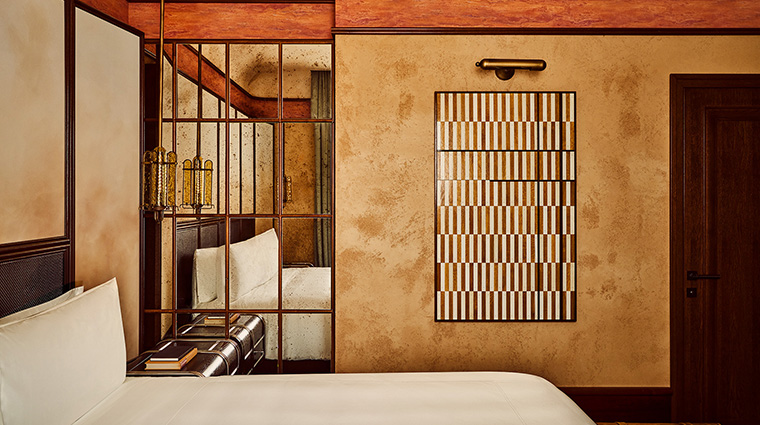 orient express la minerva suite bedroom