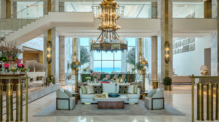 palace beach resort lobby