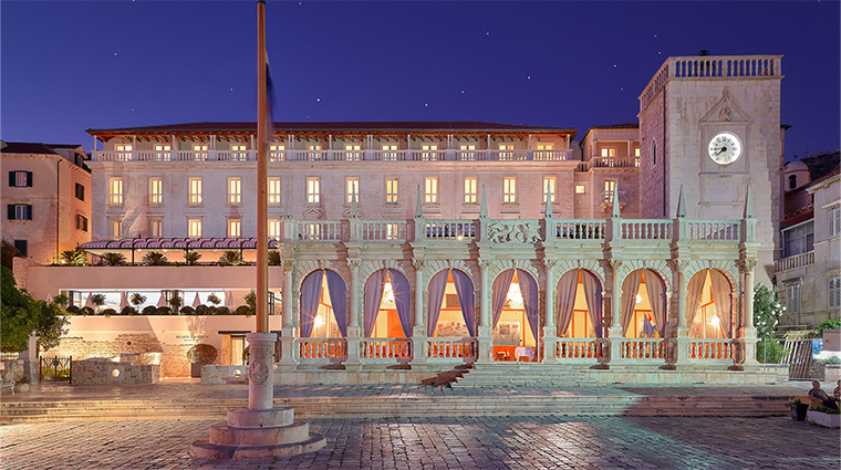 palace elisabeth hvar heritage hotel exterior