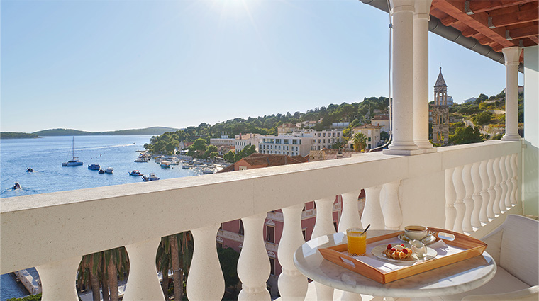 palace elisabeth hvar heritage hotel penthouse suite balcony seaview