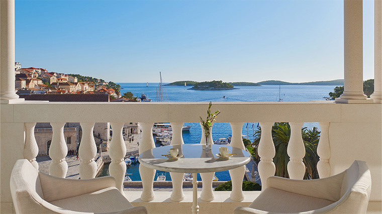 palace elisabeth hvar heritage hotel penthouse suite balcony seaview3