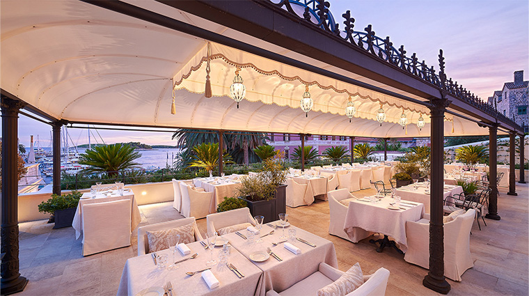 palace elisabeth hvar heritage hotel restaurant2