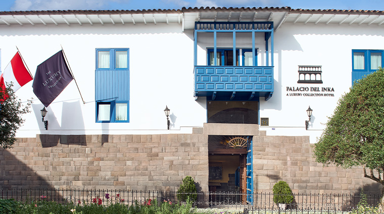 1palacio del inka a luxury collection hotel Fachada