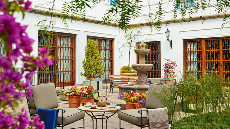 palacio del inka a luxury collection hotel la casona courtyard